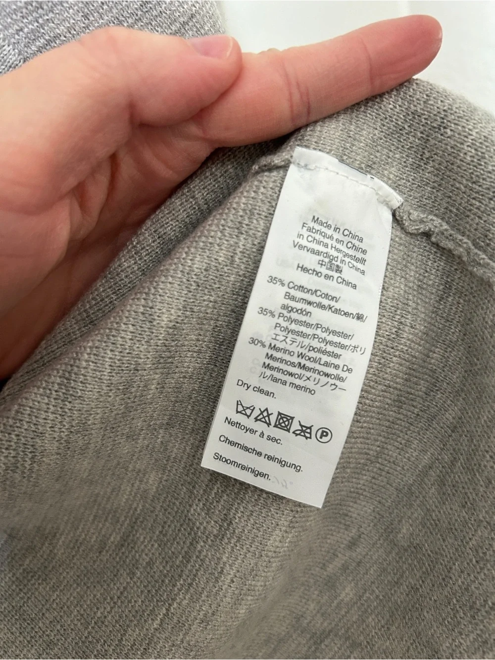 J. Crew Heather Gray Open-Front Long Cardigan
